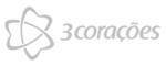 Logo cinza - 3 Corações
