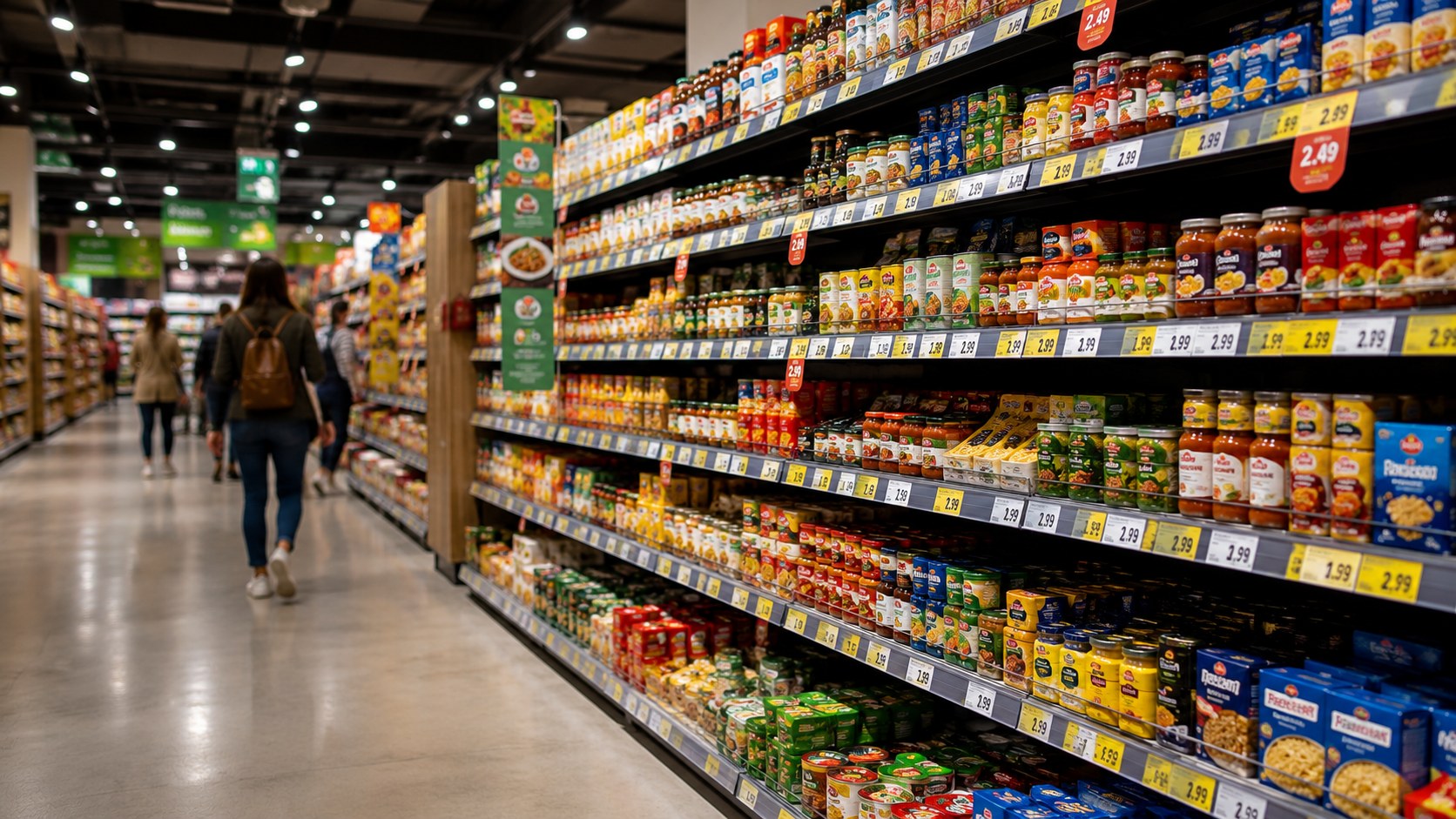 Banca de mercado com frutas, legumes e verduras